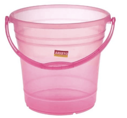 Aristo Dyna5 Plastic Bathroom Bucket - 4.7 Litre (Colour May Vary), (22(D) x 18.5 cm)