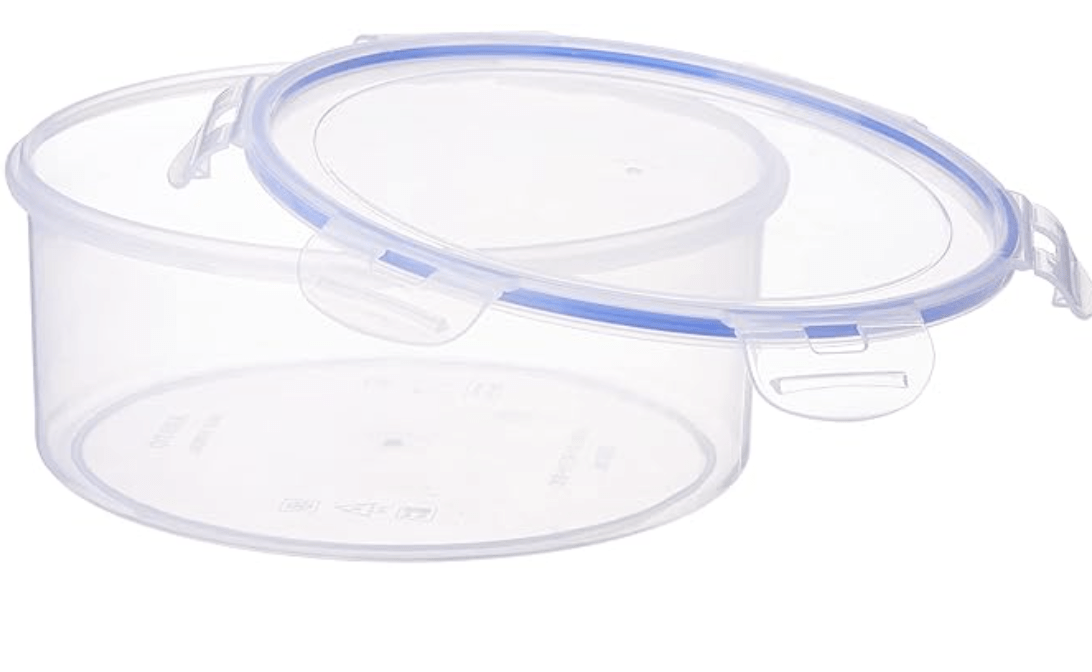 Aristo Lock & Fresh 1010 Plastic Storage Container - 2350 ML, Transparent Clear, large (LOCK&FRESH1010) (22 (D) x 10CM)