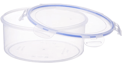 Aristo Lock & Fresh 1010 Plastic Storage Container - 2350 ML, Transparent Clear, large (LOCK&FRESH1010) (22 (D) x 10CM)-2