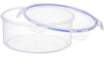 Aristo Lock & Fresh 1010 Plastic Storage Container - 2350 ML, Transparent Clear, large (LOCK&FRESH1010) (22 (D) x 10CM)