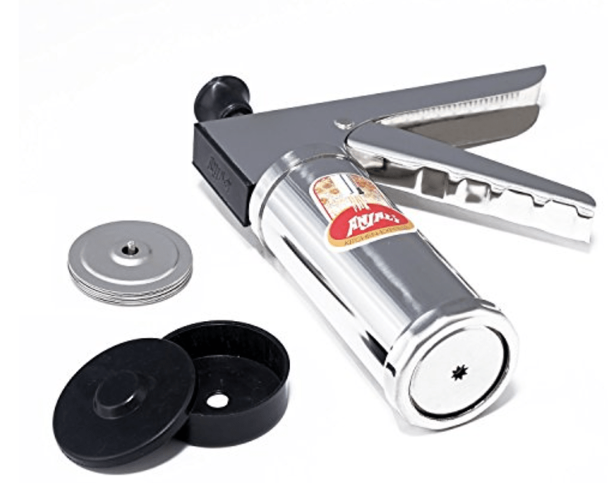 Anjali Set of 12 Stailess Steel Jalis/Pattern Discs Kitchen Press