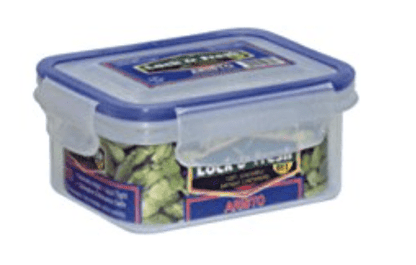 Aristo Lock & Fresh 11 Plastic Storage Container - 200 ML - Set Of 1 - Transparent Clear
