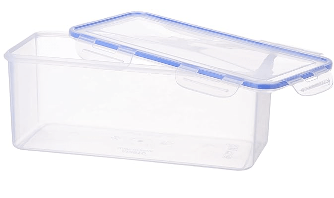 Aristo Lock & Fresh 333 Plastic Storage Container - 3800 ML, Transparent Clear, large (LOCK&FRESH333)