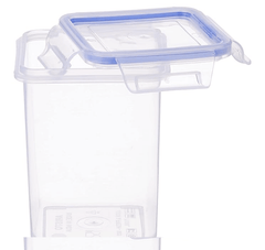 Aristo Lock & Fresh 503 Plastic Storage Container - 750 ML,Transparent Clear, MEDIUM-2