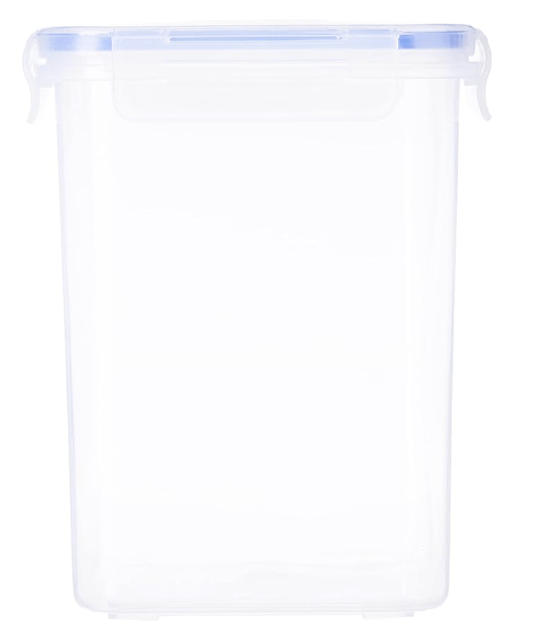 ARISTO Lock & Fresh 223 Plastic Storage Container - 3570 ML, Transparent Clear, (22.5 x 13.5 x 17.5) cm