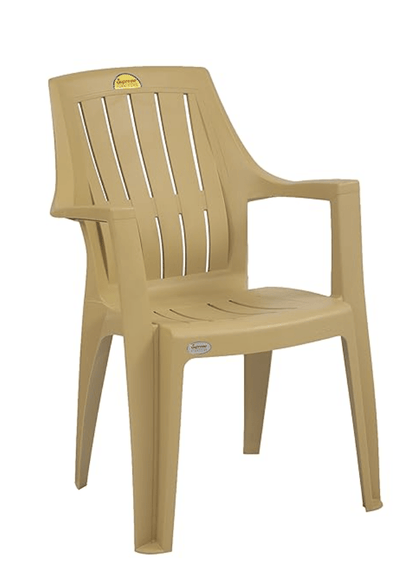 Supreme Turbo Platic Super Chairs (Set of 4, Cane)