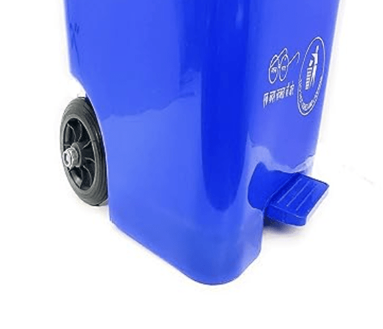 ARISTO Plastic Wheel Step-On Pedal Garbage Waste Dustbin (65 LTR)-3