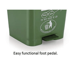 ARISTO Step-On Plastic Pedal Garbage Waste Dustbin 70 LTR-2