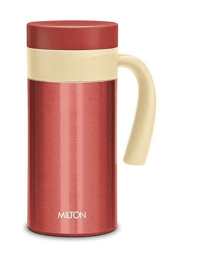 Milton Flagon Thermosteel Vacuum Insulated Flask, 400 ml, Steel