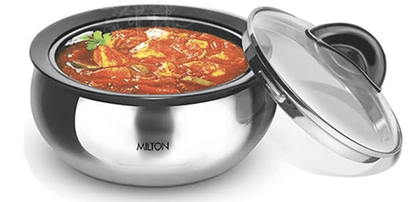 மில்டன் கிளாரியன் 1500 ஸ்டீல் கேசரோல், 1.2லி ஸ்டீல்ப்ளைன் 