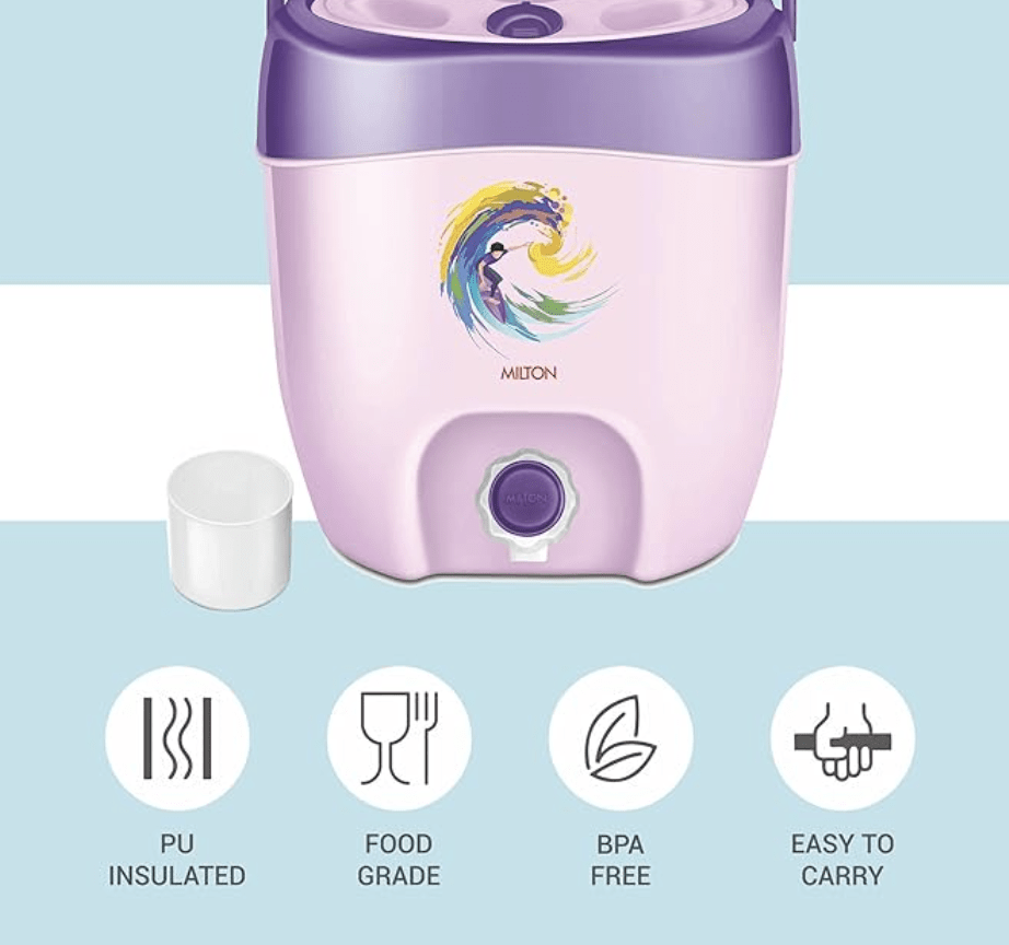 மில்டன் கூல் சீல் 7 இன்சுலேட்டட் வாட்டர் ஜக், 6 லிட்டர் 