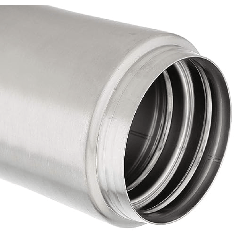 Milton Optima 500 Thermosteel Hot and Cold Flask, 460 ml, Silver | Vacuum Insulated | Rust Proof | Leak Proof | Tea | Coffee | Juice