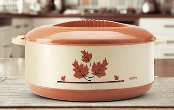 MILTON New Orchid 2500 Inner Steel Casserole, 2360 ml PU Insulated | BPA Free |Odour Proof | Food Grade | Easy to Carry | Easy to Store | Ideal for Chapatti | Roti | Curd Maker-7