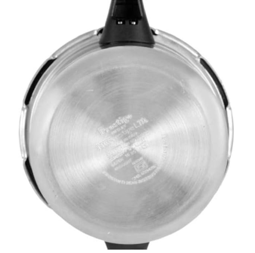 Prestige Popular Virgin Aluminium Outer Lid Pressure Cooker, 2 L (Silver)