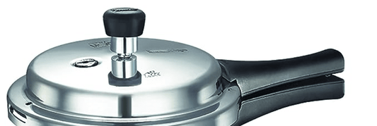 Prestige Popular Plus Induction Base Aluminium Outer Lid Pressure Cooker, 3 Litres, Silver