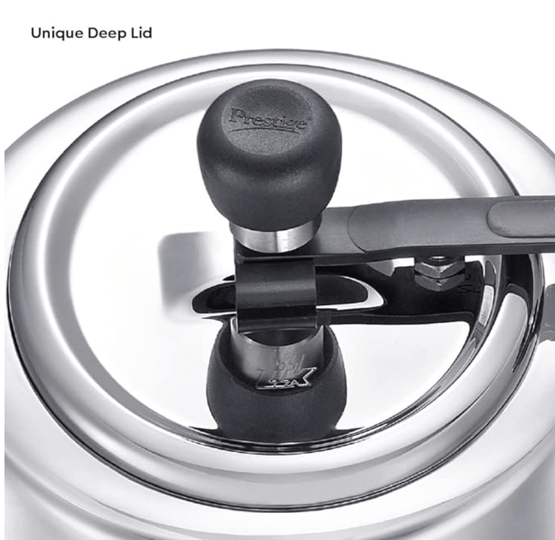 Prestige Nakshatra Essential Svachh Stainless Steel Pressure Cookers (3L, Silver, Tri-Ply Bottom, Inner Lid)-3