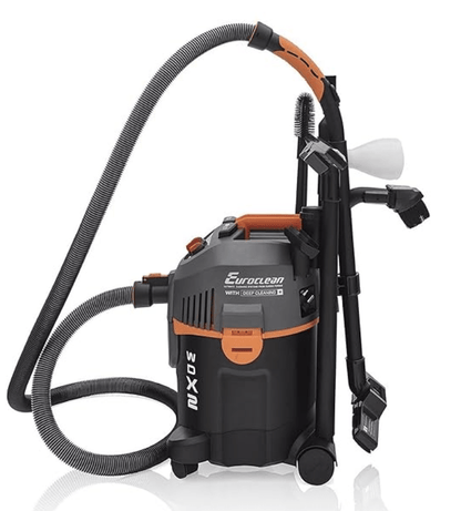 Eureka Forbes Euroclean WD X2 Wet and Dry Vacuum Cleaner (Black & Orange)