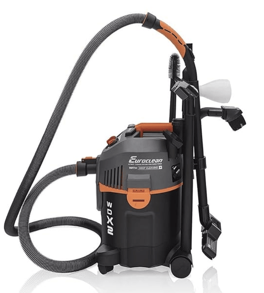 Eureka Forbes Euroclean WD X2 Wet and Dry Vacuum Cleaner (Black & Orange)