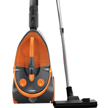 Eureka Forbes Maxxvac Vacuum Cleaner with Cyclonic Technology, Powerful Suction, Vario Power, Auto Cord Winde, Easy Dust Disposal (Black and Orange)