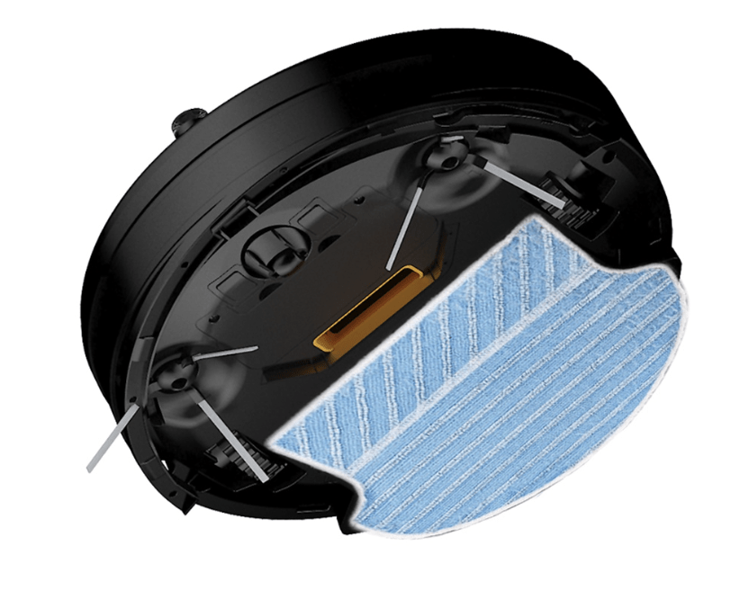 Eureka Forbes Vac N Mop NXT Vacuum Cleaner with Edge Cleaning, Long Battery, Spot Cleaning (Black)