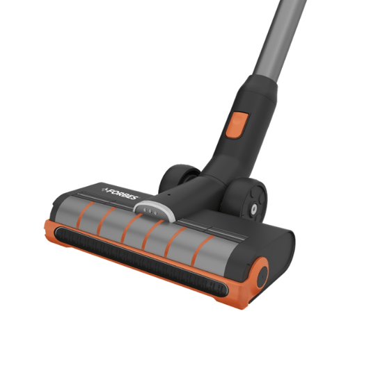 Eureka Forbes Cordless Vaccum Cleaner with ABS Body, Dust Tank, 15-40 Minutes Runtime, 4 Hours Charging (Orange and Black)