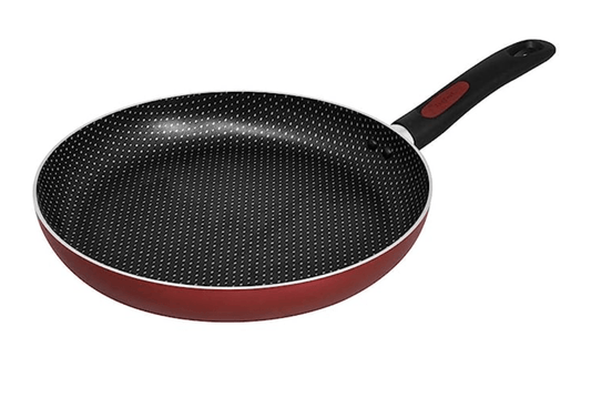 Tefal Simply Chef Non-Stick Aluminium Fry Pan, 24cm (Rio Red)