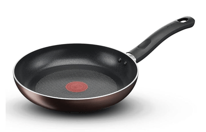 Tefal Day by Day Non Stick Frypan, Smart Thermo Signal Temperature Indicator Technology, Titanium Coating, Black, DDFP-24cm