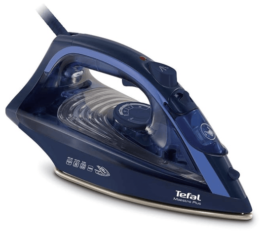 Tefal Maestro Plus 2200 Electric Iron WattII Extra-Large Ceramic SoleplateII Steam output of up to 35 g/min IIAnti-Drip Feature II Quick and Efficient Results 270 ml Tank 2 Year