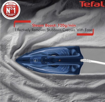 Tefal Maestro Plus 2200 Electric Iron WattII Extra-Large Ceramic SoleplateII Steam output of up to 35 g/min IIAnti-Drip Feature II Quick and Efficient Results 270 ml Tank 2 Year