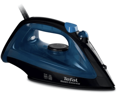 Tefal Electric Steam Iron Essential 1200 Watt II Steam & Dry Position Iron II 2 Year Warranty II 150 ml Tank || linished Non Stick Soleplate up to 10 g/min of Steam