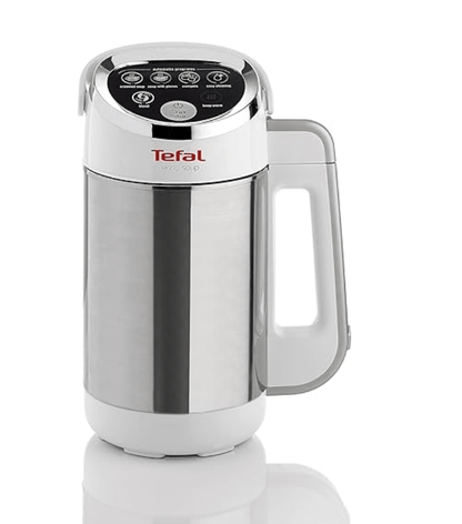 Tefal BL841140 Easy Soup and Smoothie Maker, Stainless Steel, White