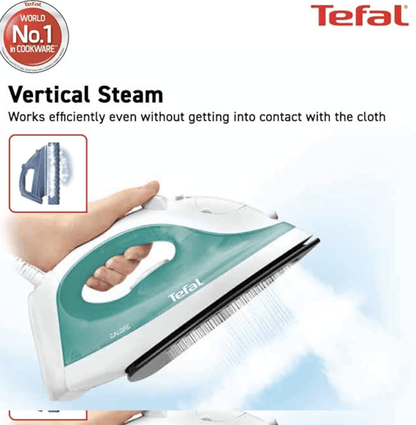 Tefal Plastic Virtuo 1400-Watt Steam Iron (Green), 1400 Watt