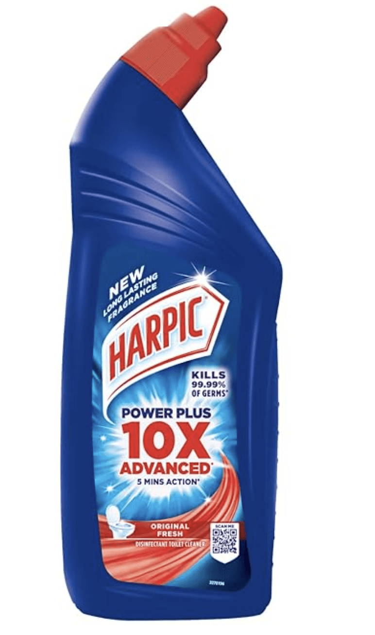 Harpic 1 Litre - Original, Disinfectant Toilet Cleaner Liquid | Suitable for Toilet Bowls-1