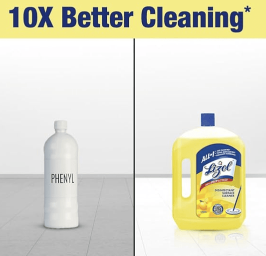 Lizol 2 Litre - Floral, Disinfectant Surface & Floor Cleaner Liquid | Suitable for All Floor Cleaner Mops | Kills 99.9% Germs| India's #1 Floor Cleaner