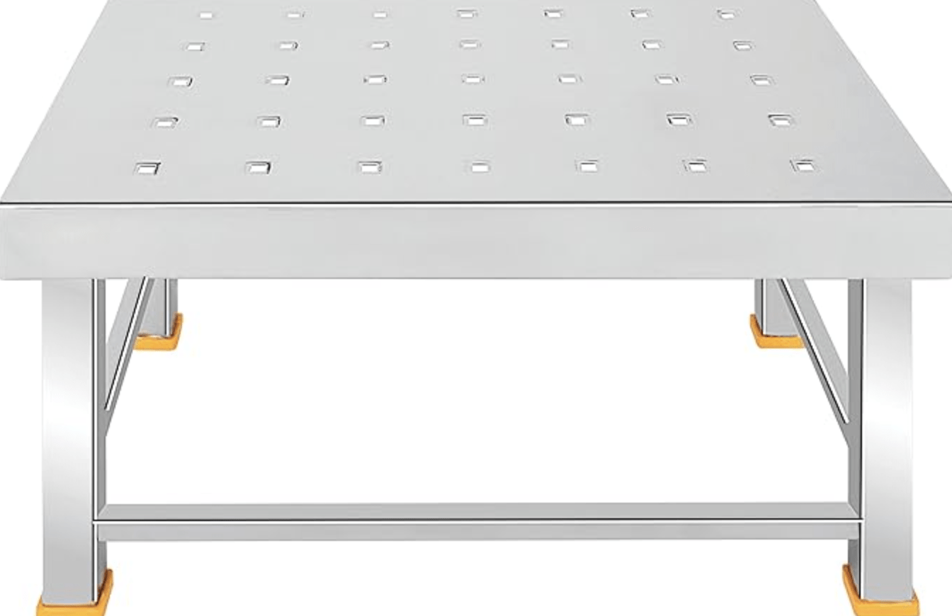 Priya Stainless Steel Kitchen Stool (Patla) (L-13.5inch* W-9inch* H-9inch)