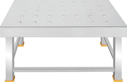 Priya Stainless Steel Kitchen Stool (Patla) (L-13.5inch* W-9inch* H-9inch)