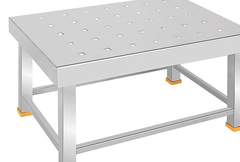 Priya Stainless Steel Kitchen Stool (Patla) (L-13.5inch* W-9inch* H-9inch)-2