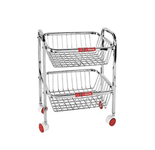 Priya Stainless Steel Kitchen Stand Square Medium