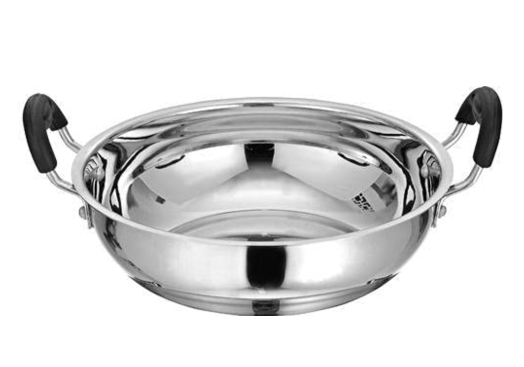 Stainless Steel Kadai Induction Base SMALL