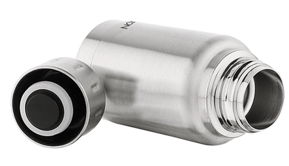 Milton Elfin 160 Thermosteel Hot and Cold Water Bottle, 160 ml, Silver