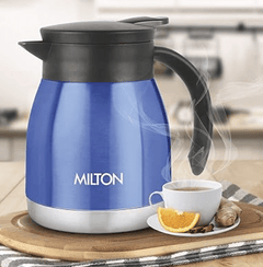 Milton Bistro 600 Thermosteel Carafe, 490 ml, Blue-2