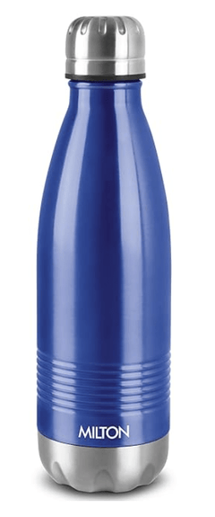 Milton Duo DLX 750 Thermosteel 24 Hours Hot and Cold Water Bottle, 1 Piece, 700 ml, Silver | Leak Proof | Office Bottle | Gym | Home | Kitchen | Hiking | Trekking | Travel Bottle-3