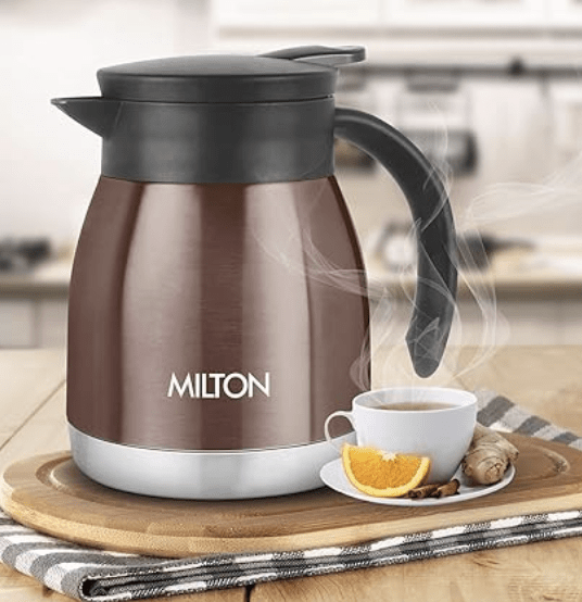 Milton Bistro 800 Thermosteel Carafe, 770 ml, Brown, Stainless Steel-3