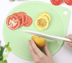 Plastic Cutting Board/Firm Grip, Serrated Edges, BPA-Free-1