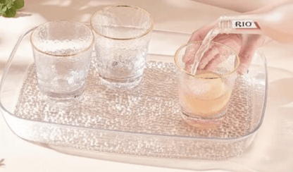 Acrylic Serving Tray, Clear Storage Box, Decorative Trays