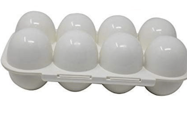 8 Slot Egg Storage Box, Shockproof Egg Holder Container Storage Box Tray for Refrigerator