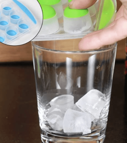 Ice Trays for Freezer Silicone Cute Shapes 18 Cubes for Fridge Multicolour Easy Release Flexible Silicone Bottom, Stackable, 100% BPA Free, Food Grade (4)