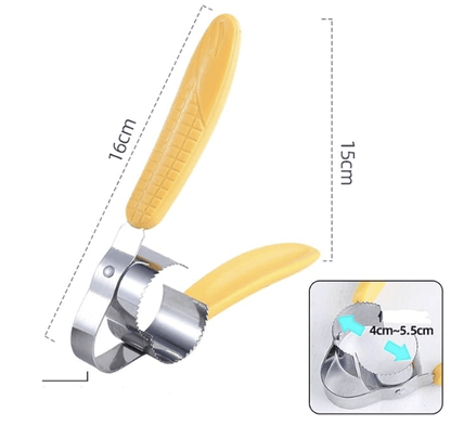 Corn Stripper Fruit，Stainless Steel Corn Cob Remover Cutter Shaver Kitchen Gadgets Accessories