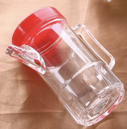 Oil Vinegar Cruet Acrylic Bottles with Dispensers for Restaurant