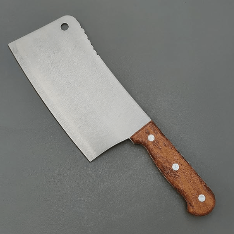 Butcher/Cleaver/Chopper/Knife for Meet/Vegetable/Wood/Chicken/Coconut etc Cutting Butcher Knife with Premium Stainless Steel Blade 12 Inch Knife for Home, Kitchen